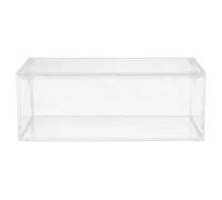 Générique Boite de Rangement avec Couvercle en Acrylique Transparent, Contenant de Draps de Lessive avec Grosse Capacité et Accès Rapide pour Organisation Polyvalente