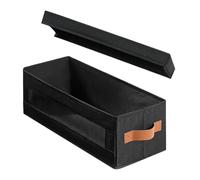 Générique Boîte De Rangement DVD | Grande Boîte Empilable Antipoussière Fenêtre Visible,Organisateur Pour DVD | Pour Jouets, Bureaux, Maison, Voiture, Livres, Écharpes, Chambre, Dortoir, Appartement,