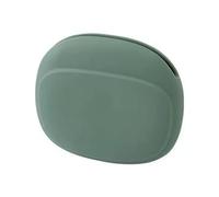 Générique Boîte de Rangement en Silicone pour Câbles et Écouteurs, Portable, Moderne, Vert, 9cm x 7.6cm