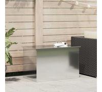 Générique Boîte de Rangement Extérieure Argent 80 x 50,5 x 50 cm Acier,Maison & Jardin,Produits ménagers,Rangement & Organisation,Chariots de Rangement,Argent,15.6 KG,874572