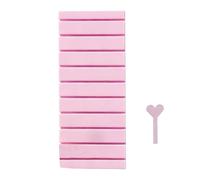 Générique Boîte De Rangement Feuilles Ongles,Conteneur à outils de manucure 10 emplacements | Boîte Stickers Ongles Foil Imprimée 3D - Convient Pour Maison Salon Studio Femmes Et Filles