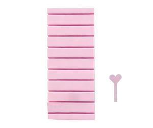 Générique Boîte De Rangement Feuilles Ongles,Conteneur à outils de manucure 10 emplacements | Boîte Stickers Ongles Foil Imprimée 3D - Convient Pour Maison Salon Studio Femmes Et Filles