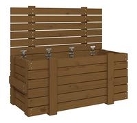 Générique Boîte de Rangement Marron Miel 91x40,5x42 cm Bois Massif pin,Maison & Jardin, Produits ménagers, Rangement & Organisation, Chariots de Rangement, Brun (Poids 13.54KG)