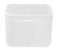 Générique Boîte de Rangement multifonctionnelle Plastique en Forme de Cube pour Organiser Cotons et Accessoires de Coiffure dans Salle de Bain