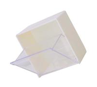 Générique Boîte de Rangement Murale pour Coton Pad Réutilisable Clapet Pratique et Support Léger pour Accessoires Cosmétiques Placards