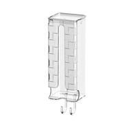 Générique Boîte de Rangement Murale sans Perçage, Organisateur Serviettes Adhésif en Acrylique pour Salle de Bain - Conteneur Transparent pour Serviettes, sous-Vêtements, Mouchoirs et Plus - Étanche
