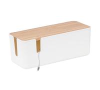 Générique Boîte De Rangement pour Câbles | Boîte Cache-Câble Multiprise, Boîte De Gestion des Câbles, Boîte Rangement pour Cordon Câble pour Cacher Et Dissimuler Les Multiprises, Boitier Cache Câbles