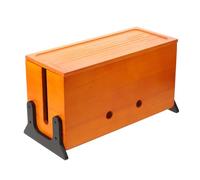 Générique Boîte de Rangement pour Câbles Optimisation de l'espace en Bois pour Bureau et Dissimulation du Cordon d'alimentation, Maison Plan de Travail