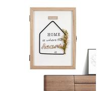 Générique Boîte de Rangement pour Clés | Coffret en Bois 6 Crochets Organisateur - Organisateur Mural D'Entrée,pour Intérieur Entrée Cuisine Garage Salon Anniversaires et Fêtes