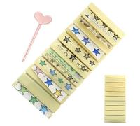 Générique Boîte de Rangement pour Feuilles de | Conteneur Imprimé En 3D À 10 Compartiments,Boîte Pour Feuilles Foil Ongles | Pour Professionnels Femmes Mères Appartement Maison Salon