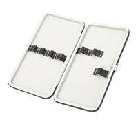 Générique Boîte de Rangement pour Pinces à Cils Noire Compacte Étui de Maquillage Portable et Résistant à L’Usure Support de Rangement pour Accessoires de Beauté Usage Quotidien et