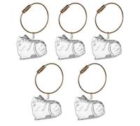 Générique Boîte de Rangement pour Poils de Chat - Boîte à Poils d'animaux de Compagnie, Cadeau commémoratif de Collection pour Chien, Porte-clés en de Chat pour Souvenirs d'animaux de Compagnie