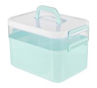 Générique Boîte de Rangement pour Vernis à Ongles et Colle de Manucure en PP, Design Simple et Élégant, Facile à Transporter, pour Salon de Manucure Professionnel ou Déplacements