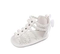 Générique Boite De Rangement Transparente Out First Walkers Shoes Toddler Sandals Princess Shoes 6 Moi (White, 20 Infant)