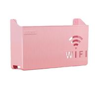 Générique Boîte de Stockage du routeur WiFi | Étagère de routeur Mural | Rack routeur Anti-poussière | Armoire de routeur pour Salon, Maison et Chambre
