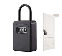 Générique Boîte De Sûreté pour Clés - Conteneur De Stockage Sécurisé - Coffre-Fort À Clés - pour Propriétaires Voyage Vacances Bureaux Immeubles Aidants Porte d'Entrée Portail Chantier