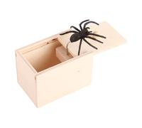 Générique Boîte De Surprise - Jouet en Bois De Bois Artisanal, Item Effrayant De La Blague | Box avec Effet Réaliste, Truc Hilarant pour Les Adultes pour Rires Jeux De Vacances Fun