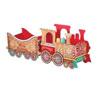 Générique Boîte de train du Père Noël | Boîte de Noël de Santa Tra in | Christmas Candy Box, Santa Tra in Christmas Box, Fêtes de fête Favor Storage pour les bonbons, ollations e cadeaux - Décor d
