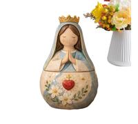 Générique Boîte décorative souvenir de prière Décoration Vierge Marie Jésus