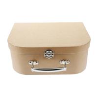 Générique Boîte d'Emballage pour Bijoux Coffret Présent en Papier Kraft Valise de Rangement Multifonctionnelle pour Présents de Mariage