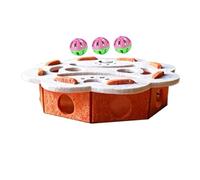 Générique Boîte d'Enrichissement Lime à Griffes pour Chat,Jouets Interactifs en Feutre | Boîte À Puzzle avec Balle pour Chat,Aire De Jeu Appartement Éducation Comportementale Temps Seul Après Repas