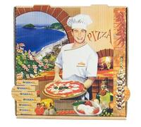 Générique Boite Pizza - Ishia - 24x24x4 cm - par 100