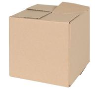 Générique Boîte Pliable 50 pcs Marron 20 x 20 x 20 cm Carton,Maison & Jardin, Produits ménagers, Rangement & Organisation, Marron (Poids 6.75KG)