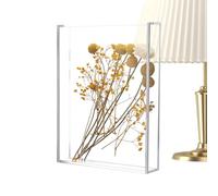 Générique Boîte Souvenir en Acrylique | Boîtier d'Exposition Complètement Transparent pour Souvenirs - Solution de Stockage Polyvalente pour Spécimens Cartes Photos Tickets et Cartes Postales