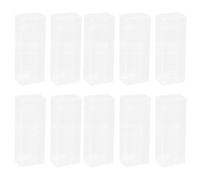 Générique Boîte Transparente en Pvc 26 Pièces pour Dessert et Petits Gâteaux, Légère et Résistante aux Plis, Boîte Plastique Multifonction pour Rangement et Présentation