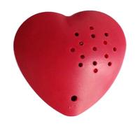 Générique Boîte vocale - 1,97 x 1,18 Pouces | Mini enregistreur Vocal en Forme de cœur | Enregistreur activé par la Voix pour Dispositif d'enregistrement de Cadeau Souvenir de Message