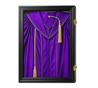 Générique Boîtes À Et Vitrines D'Exposition - Grand Coffret Souvenir en Bois Protecteur - Cadre Souvenir d'Affichage Photos - Pour Robe, Chapeau Diplômé, Diplôme, Gland, Photo, Mur Maison Bureau