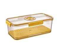 Générique Boîtes À Hermétiques - Boîte À Réutilisable En ABS PP De 12,8 Pouces Avec Valve À Air | Récipient De Stockage De Pour La Fraîcheur, Support De Transparent Pour Faits Maison,