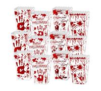 Générique Boîtes à Popcorn Halloween | 12 pièces boîtes à Bonbons et Pop-Corn - Conteneur pour Snacks, Bonbons et Biscuits pour la Soirée Cinéma, la Fête d'halloween, Les Garçons Les
