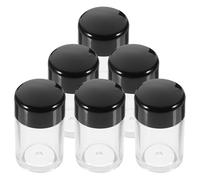 Générique Boîtes à Poudre Corps 6pcs 3g en Plastique Réutilisables et Faciles à Transporter pour Rangement Maquillage Poudre et Contenants Cosmétiques