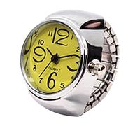 Générique Boîtes Anneaux Anneaux For Ring Watch For Women Ring Liant Porte-clés Bagues (Yellow, One Size)