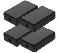 Générique Boîtes de Dérivation Boîte de Jonction Électronique en Plastique Légères Lot de 4 Étanche pour Installation Extérieure pour Câbles et Circuits Imprimés