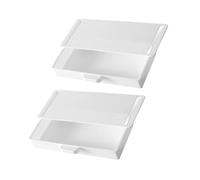 Générique Boîtes de Rangement en Plastique avec systèmes de, White | Domicile, De Place