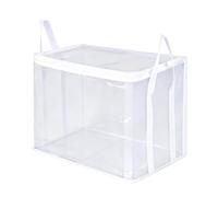 Générique Boîtes De Rangement pour Livres - Transparent Empilable Poignées Couvercles - Sacs De Déménagement Dortoir Bacs À Livres | Vêtements, Maison, Placard, École, Bureau, Voyage