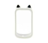 Générique Boîtier d ' Ordinateur de vélo Precisions Fit, White Ears, C | Durabilité améliorée et accès facile avec poignée antidérapante et bords renforcés pour accessoires de cyclisme en