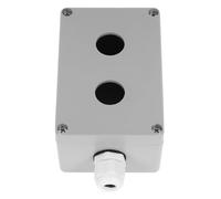 Générique Boîtier de Commande à Bouton-poussoir Ip65 en Aluminium Couvercle Étanche et Facile à Utiliser pour Électriques et Industriels