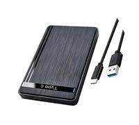 Générique Boîtier de Disque Dur Universel USB3.0 pour Ordinateur de Bureau avec boîte de Rangement Externe de Voyage en Veille Automatique