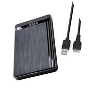 Générique Boîtier de Disque Dur Universel USB3.0 pour Ordinateur de Bureau avec boîte de Rangement Externe de Voyage en Veille Automatique