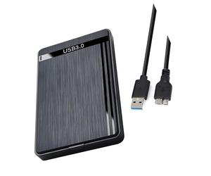 Générique Boîtier de Disque Dur Universel USB3.0 pour Ordinateur de Bureau avec boîte de Rangement Externe de Voyage en Veille Automatique