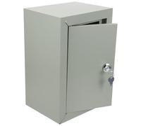 Générique Boîtier de Jonction Électrique Étanche Gris Clair 200x300 Mm, Boîtier de Disjoncteur Extérieur en Acier Solide, Boîte à Disjoncteurs pour Usage Extérieur, Coffret Électrique