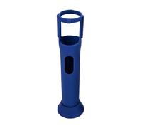 Générique Boîtier de Microphone en Silicone pour JBL PartyBox Wireless, Boîtier de Protection avec Base, Manchons de Microphone à Tige Support de Microphone (Bleu)