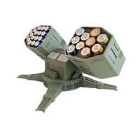 Générique Boîtier de planificateur de Batterie échangeable Construction permanente en polystyrène Securitylock Mince pour Les Voyages Quotidiens Conteneur de de Batterie Externe