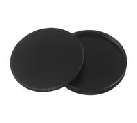Générique Boîtier de Protection Noir en Alliage D'aluminium Couvercle Transparent et Surface Lisse, Portable et Facile à Nettoyer pour Filtre D'objectif D'appareil Photo pour Photographe