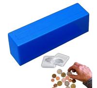 Générique Boîtier De Rangement Pour Pièces De Collection - Écrin Collectionneur Pour Monnaies Commémoratives | Écrin De Présentation Grande Capacité Pour Anniversaires Et Fêtes Familiales