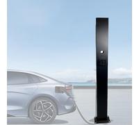 Générique Boîtier de Recharge extérieur Durable pour véhicules électriques - Station de Recharge étanche pour véhicules à énergies Nouvelles - Support Robuste (Noir)