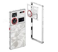 Générique Boîtier de Refroidissement à Cadre métallique for Objectif Nubia Z60 Ultra, Protection d'objectif, boîtier Ultra-Fin for Une Dissipation Thermique optimale.(Argent)